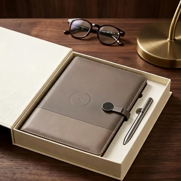 Brown_Hardcover_Notebook_And_Metallic_Pen_Gift_Set