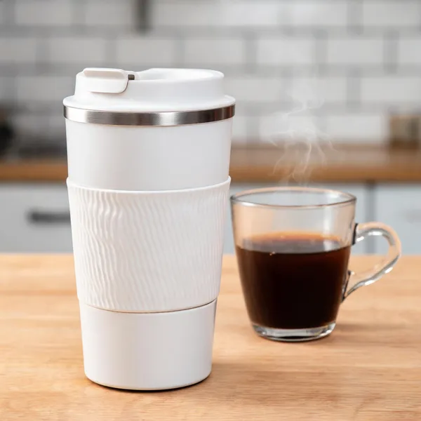 Stainless_Steel_Modern_Ribbed_White_Travel_Coffee_Mug
