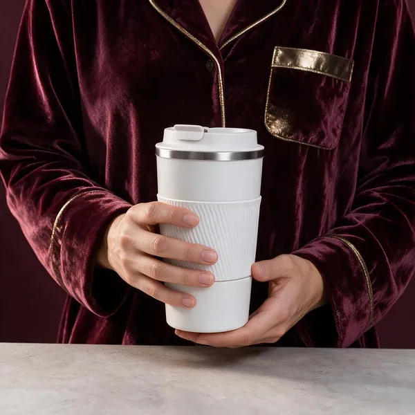 Stainless_Steel_Modern_Ribbed_White_Travel_Coffee_Mug