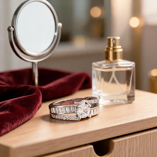 Silver_Crystal_Baguette_Stone_Ring_For_Women