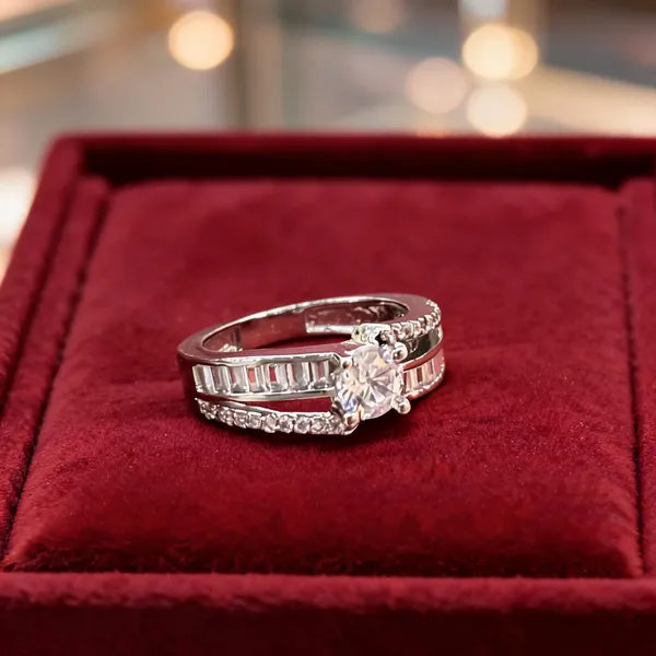 Silver_Crystal_Baguette_Stone_Ring_For_Women