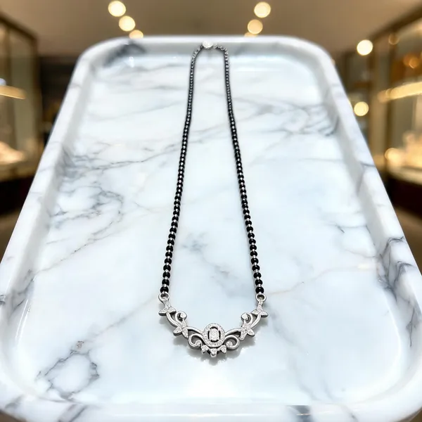 Black_Beaded_Silver_Floral_Pendant_Mangalsutra_For_Women