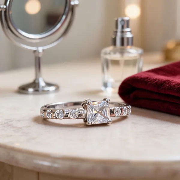 Silver_Solitaire_Style_Clear_Stone_Ring_For_Women