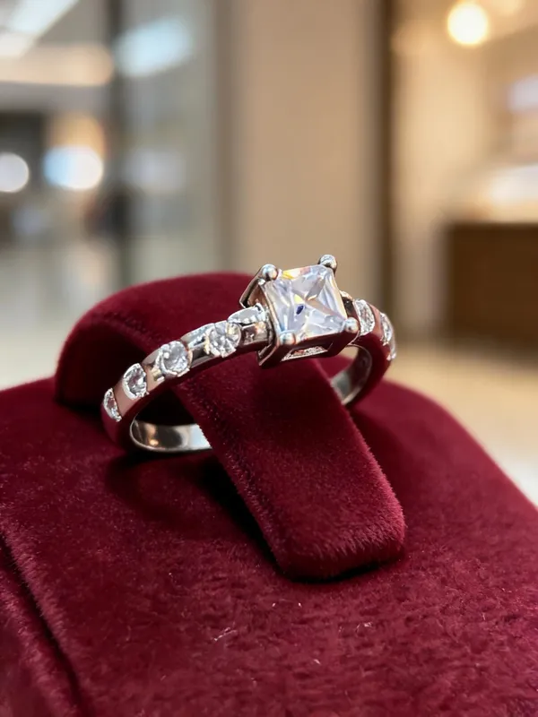 Silver_Solitaire_Style_Clear_Stone_Ring_For_Women