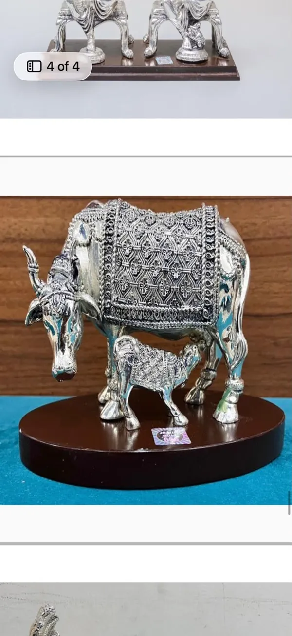 Metallic_Traditional_Ornate_Elephant_Figurine_Set