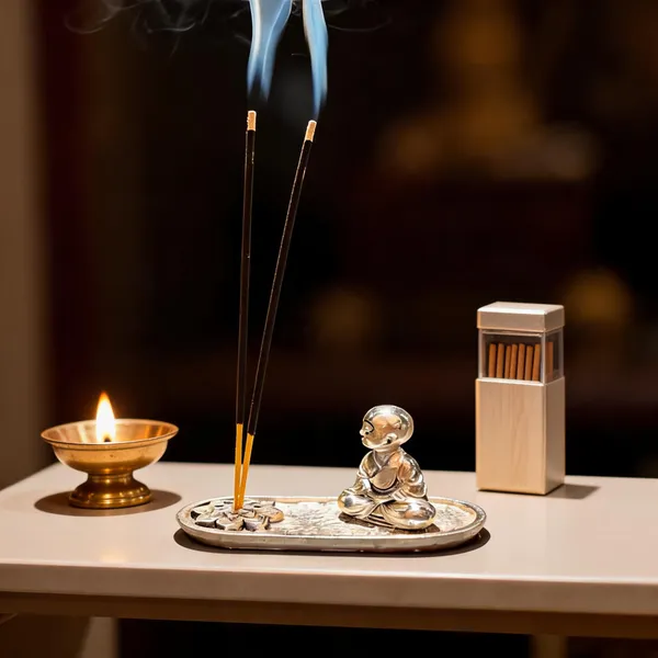 Omjewels_Silver_Sheet_Sandalwood_Buddha_Incense_Holder