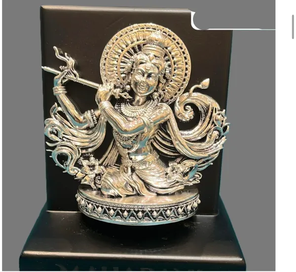 Silver-Toned_Krishna_Flute_Idol
