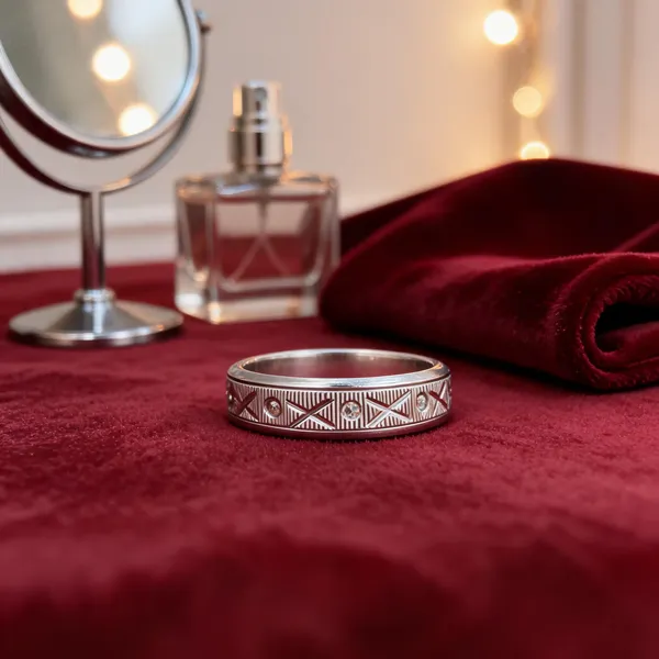 Silver_Geometric_Engraved_Band_Ring_For_Men