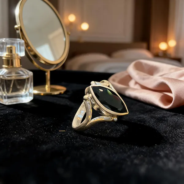 Silver_And_Black_Stone_Statement_Ring_For_Men