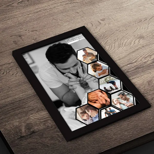 Wooden_Personalized_Love_You_Papa_Collage_Wall_Art_Frame