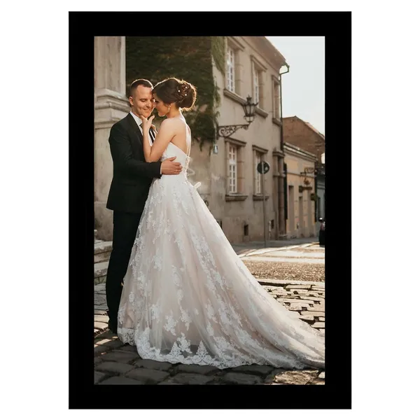 Wooden_Midnight_Black_Customized_A4_Photo_Frame_Wall_Art