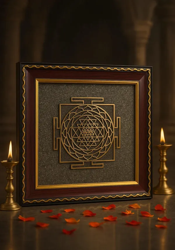 Shree_Yantra_Spiritual__Pyrite_Wall_Art