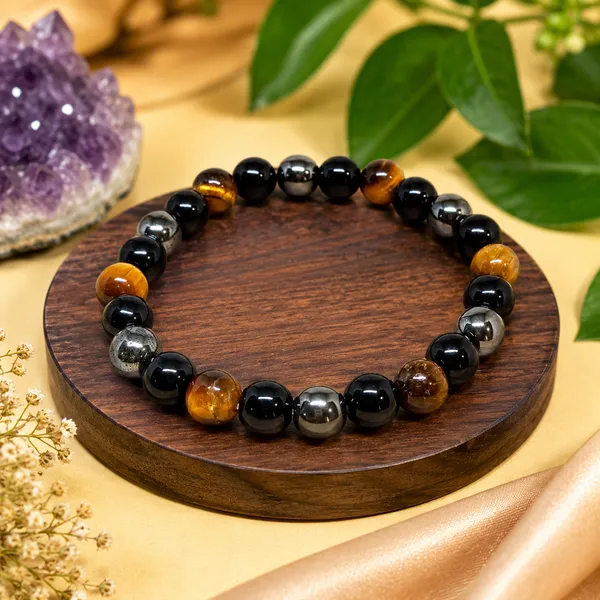 Black_Tourmaline_Hematite_Tiger_Eye_Triple_Protection_Bracelet