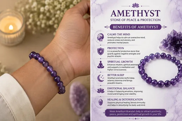 Purple_Amethyst_Beaded_Bracelet_For_Unisex