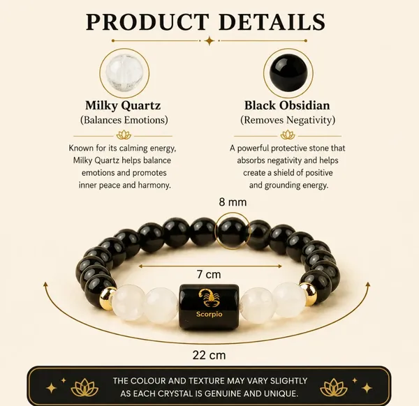 Black_Obsidian_Beaded_Bracelet_For_Unisex