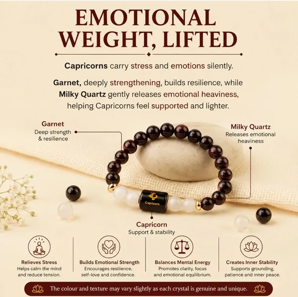 Garnet_And_Milky_Quartz_Capricorn_Beaded_Bracelet