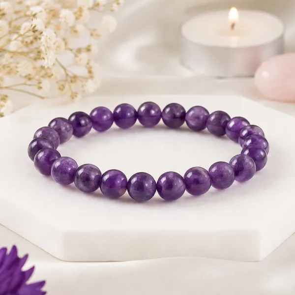 Purple_Amethyst_Beaded_Bracelet_For_Unisex