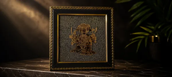 Pyrite_Devotional_Hanuman_Framed_Wall_Art