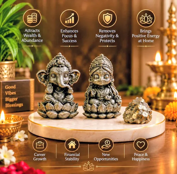 Maha_Dhan_Yog_–_Natural_Pyrite_Ganesha_&_Lakshmi_Combo