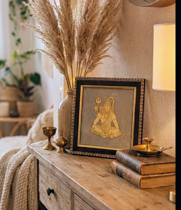 Gold_Tone_Traditional_Lord_Shiva_Framed_Wall_Art