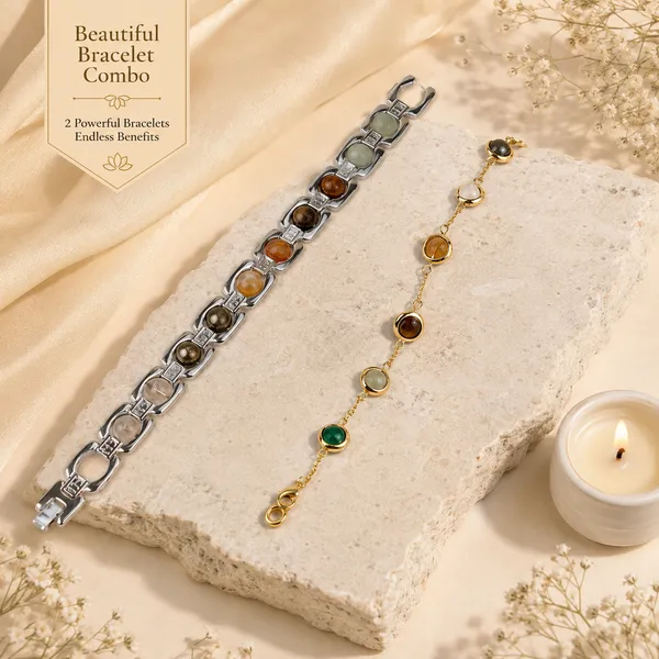 Silver_Gold_Crystal_Stone_Chain_Bracelet_Combo_For_Couples