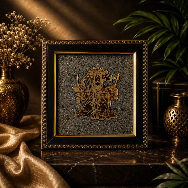 Pyrite_Devotional_Hanuman_Framed_Wall_Art