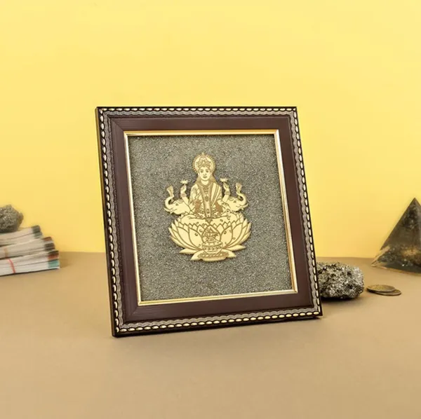 Divine_Maa_Lakshmi_Ji_Pyrite_Wall_Frame