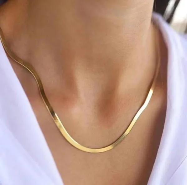 Gold_Tone_Snake_Chain_Necklace_for_Women