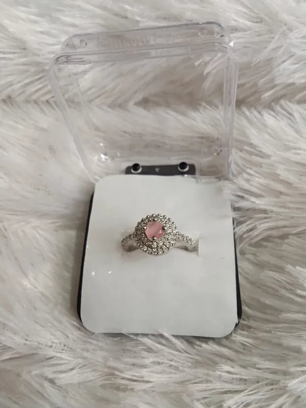 Silver_Tone_Pink_Stone_Halo_Ring_for_Women