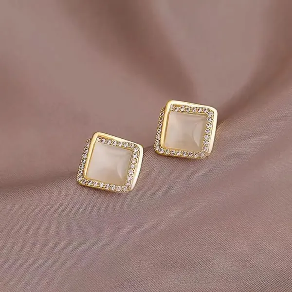 Gold_Tone_Square_Stone_Stud_Earrings_for_Women
