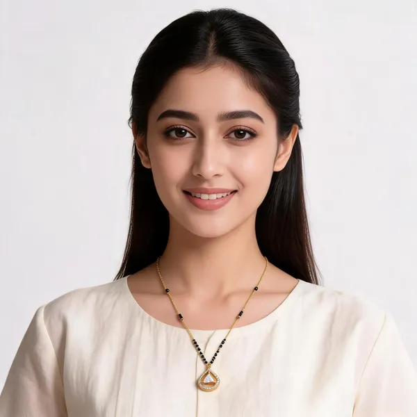 Gold_Black_Alloy_Teardrop_Pendant_Mangalsutra_For_Women