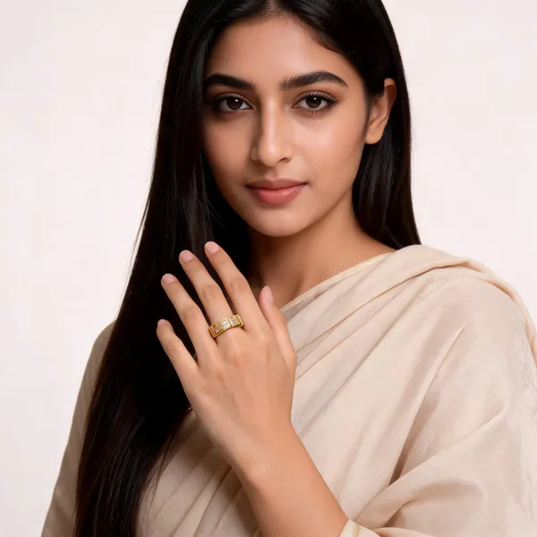 Gold_Alloy_Segmented_Clear_Stone_Ring_For_Women