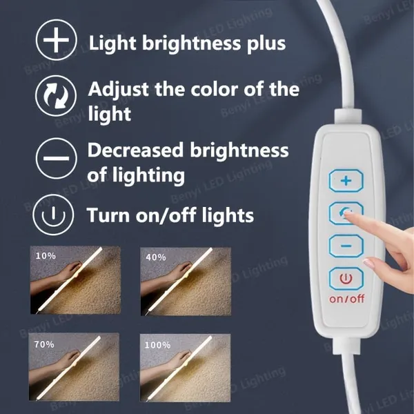 Kikvi_4_Pack_Under_Cabinet_Light_Closet_Light_With_3_Color_Modes_3000k_4000k_6000k_10_Level_Brightness_7w_Usb_Plug_Batten_Light