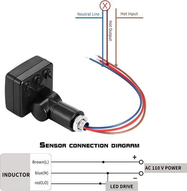 Kikvi_Motion_Sensor_Outdoor_Switch_Pir_Light_Beam_Sensing_Switch_With_Relay_Output_Infrared_Motion_Activated_Switch_Replacement_Detector_For_Wall_Light_Solar_Security_Lights_Alarm
