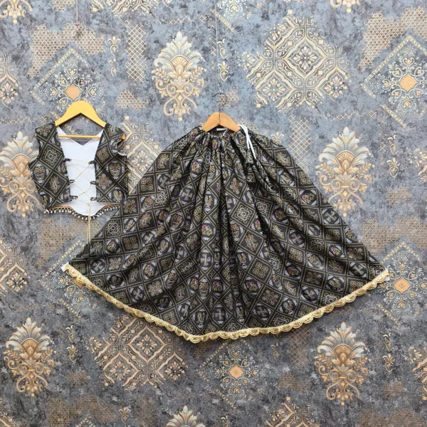 Black_Rayon_Flared_Lehenga_Choli_Set_For_Girls