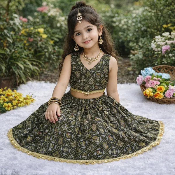 Black_Rayon_Flared_Lehenga_Choli_Set_For_Girls