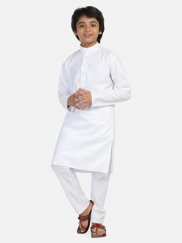 Kids_Kurta_Set_White