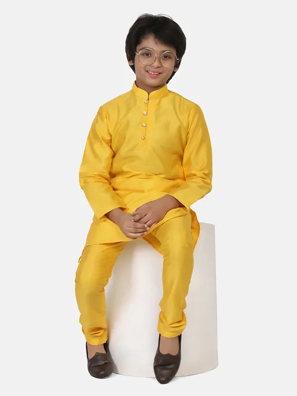 Kids_Kurta_Set_Yellow