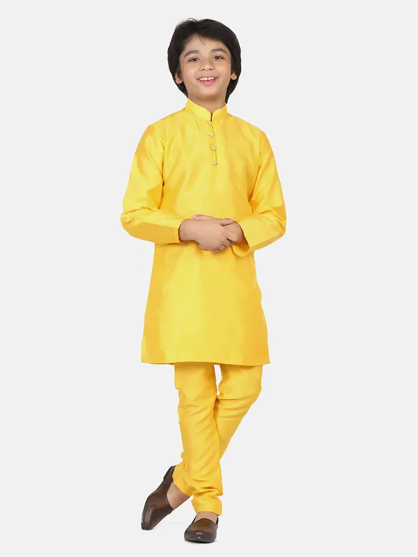 Kids_Kurta_Set_Yellow