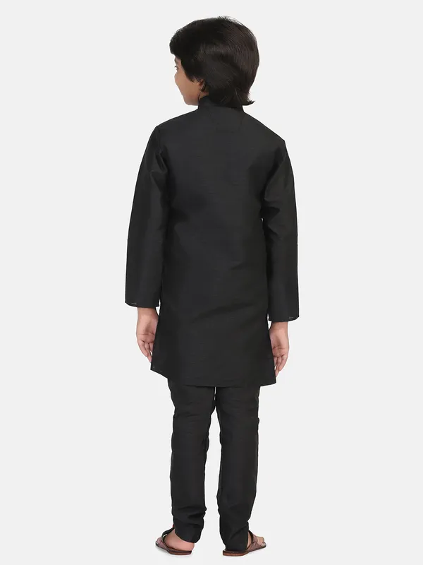 Kids_Kurta_Set_Black