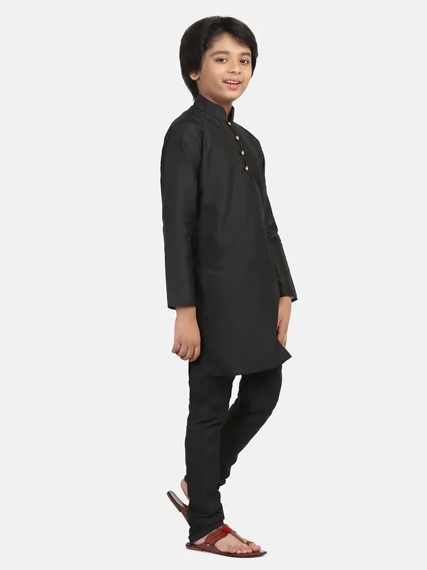Kids_Kurta_Set_Black