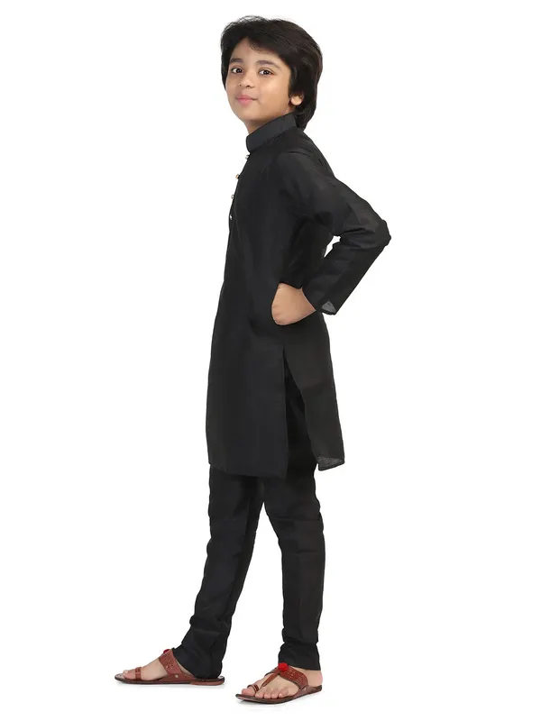 Kids_Kurta_Set_Black