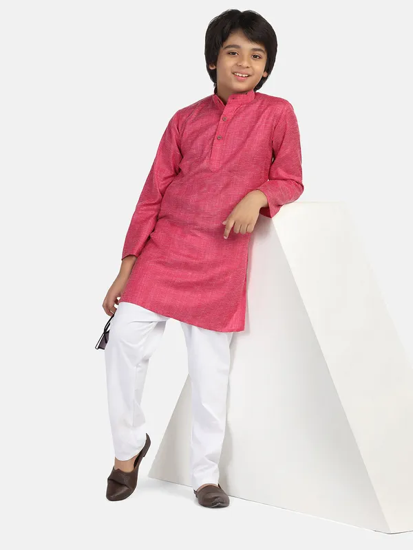 Kids_Kurta_Set_Pink