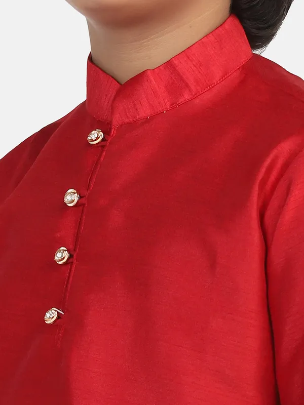Kids_Kurta_Set_Red