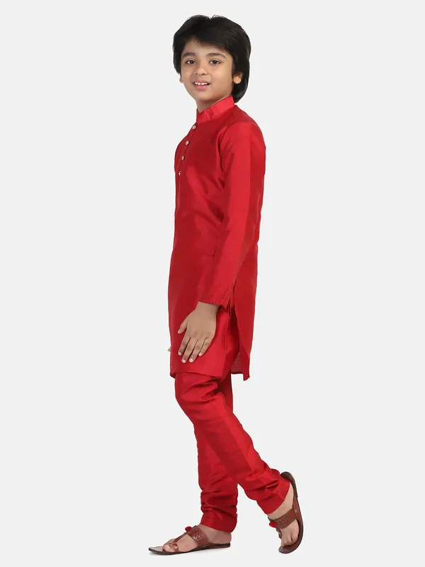 Kids_Kurta_Set_Red
