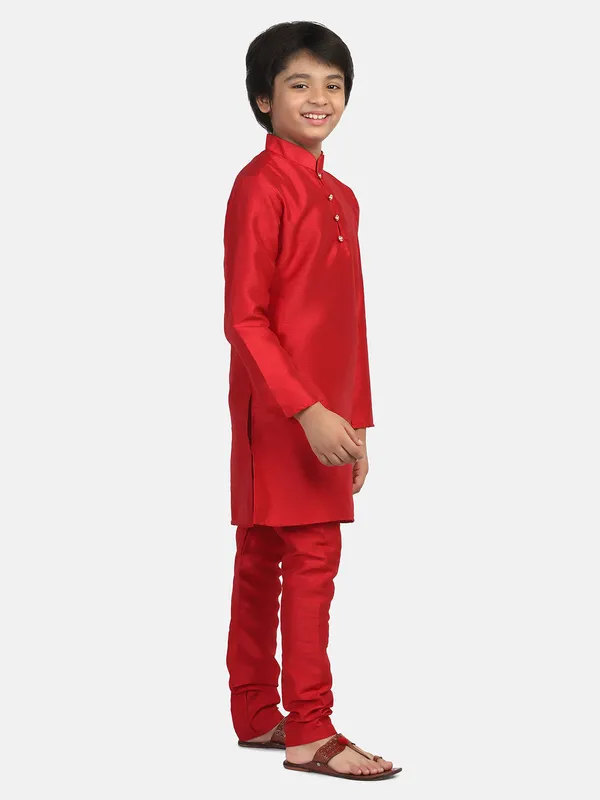 Kids_Kurta_Set_Red