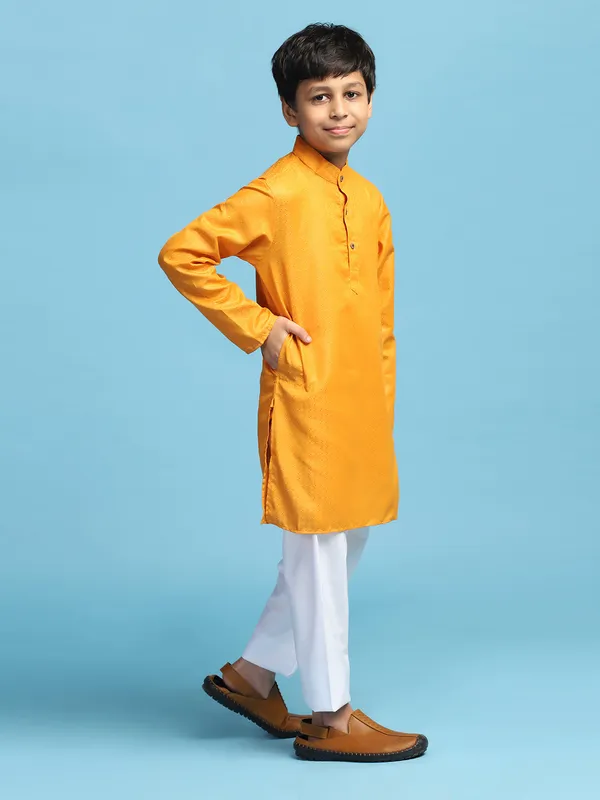 Boys_Yellow_Kurta_Set_Yellow