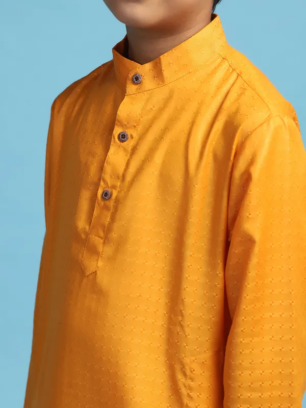 Boys_Yellow_Kurta_Set_Yellow