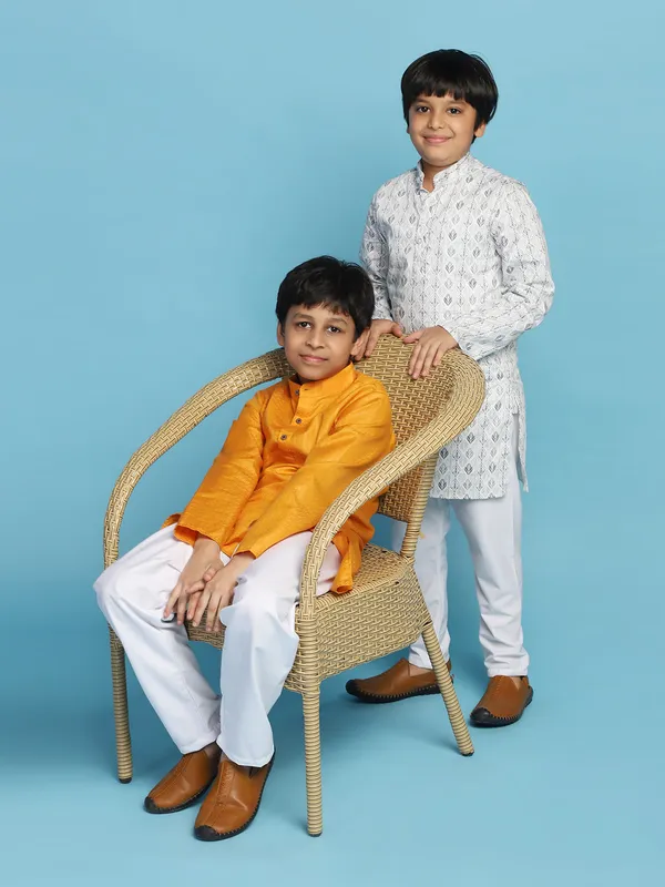 Boys_Yellow_Kurta_Set_Yellow