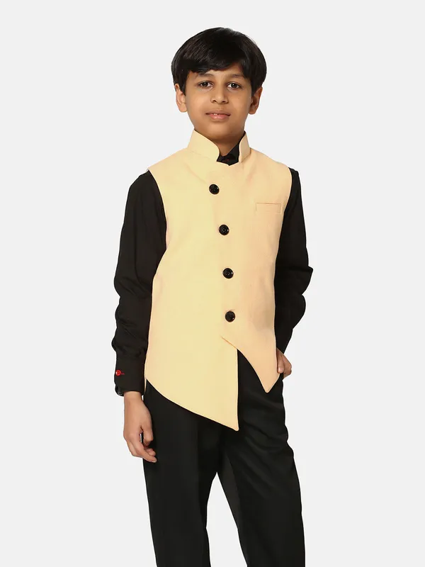 Boys_Orange_Suede_Nehru_Jacket_Orange